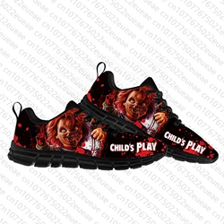 Horror Movie Childs Play Chucky Sports Shoes Mens Womens Teenager Kids Children Sneakers Casual Sneaker Couple Custom Shoes