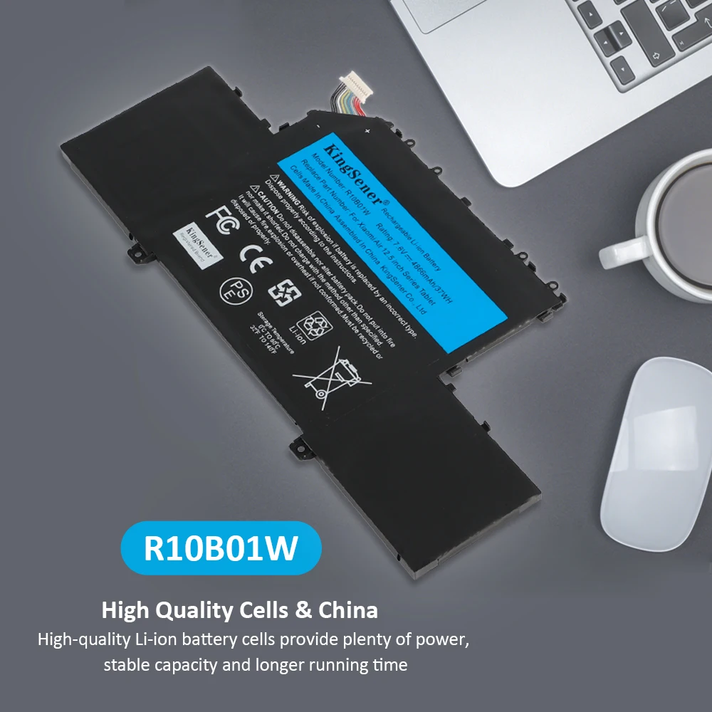 KingSener R10B01W R10BO1W Laptop Battery For Xiaomi Mi Air 12.5\