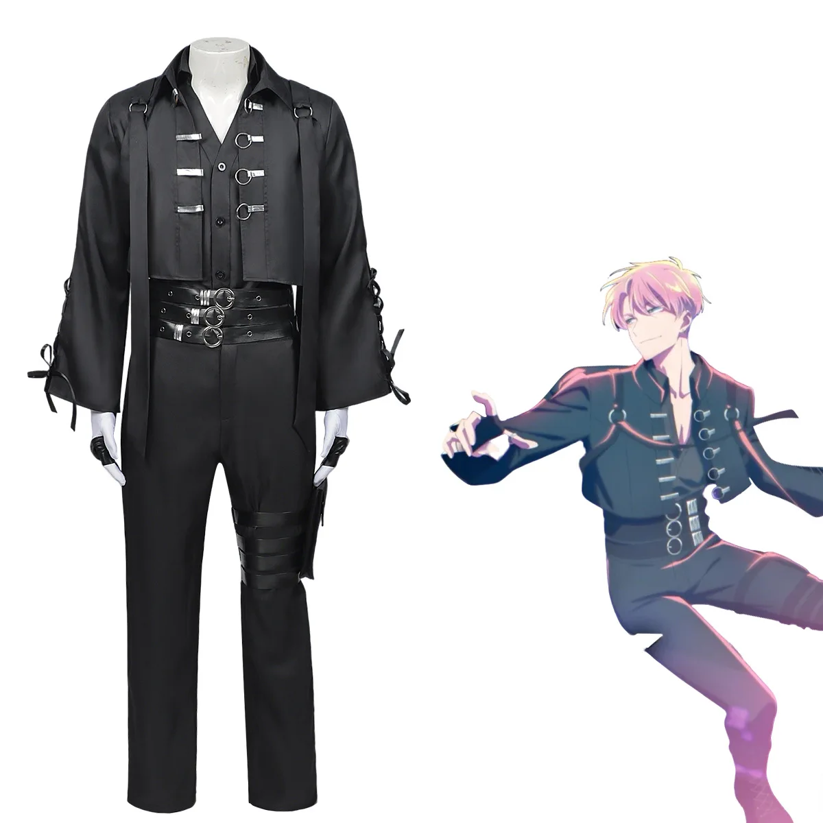 

Группа айдолов F/ACE Фукухара Тамон ‌ Костюмы для косплея: Аниме-персонажи, костюмы на Хэллоуин, одежда для выступлений для взрослых мужчин