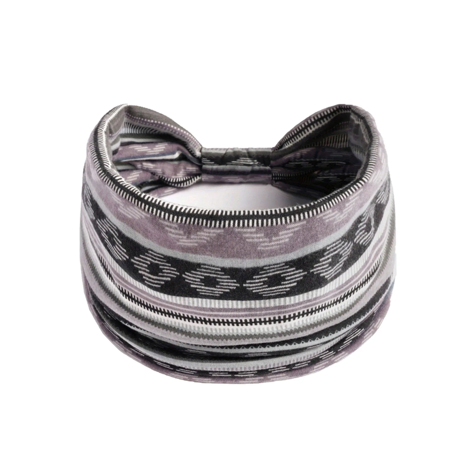 Elastisches Kopftuch für europäische und amerikanische Damen im böhmischen Stil, modische, atmungsaktive Baumwolle, breite Krempe, Haarschmuck – Detail 8