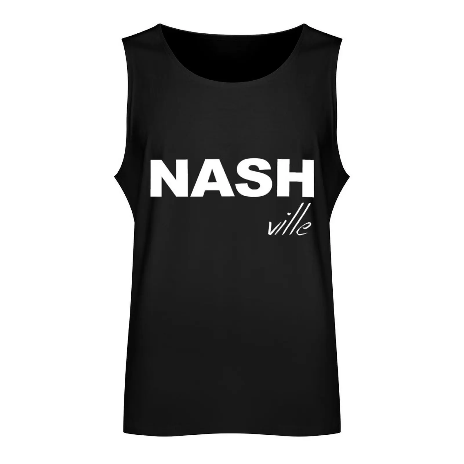 NASHville Tank Top Clothing Men's clothing cute tops Gym T-shirts for men