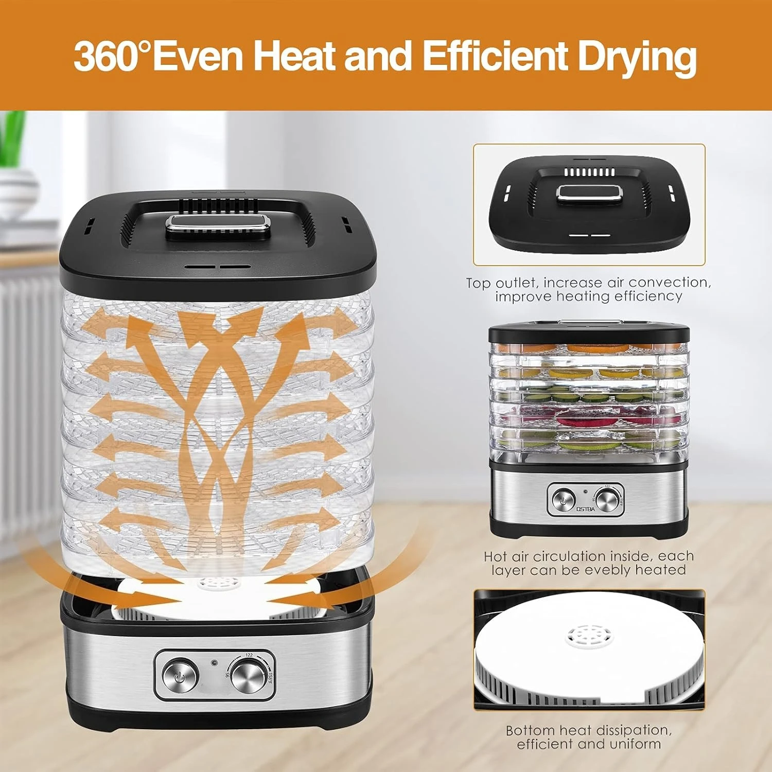 Thumbnail 3 - #3 Cheapest Food Dehydrator Trays Deals You Can Get