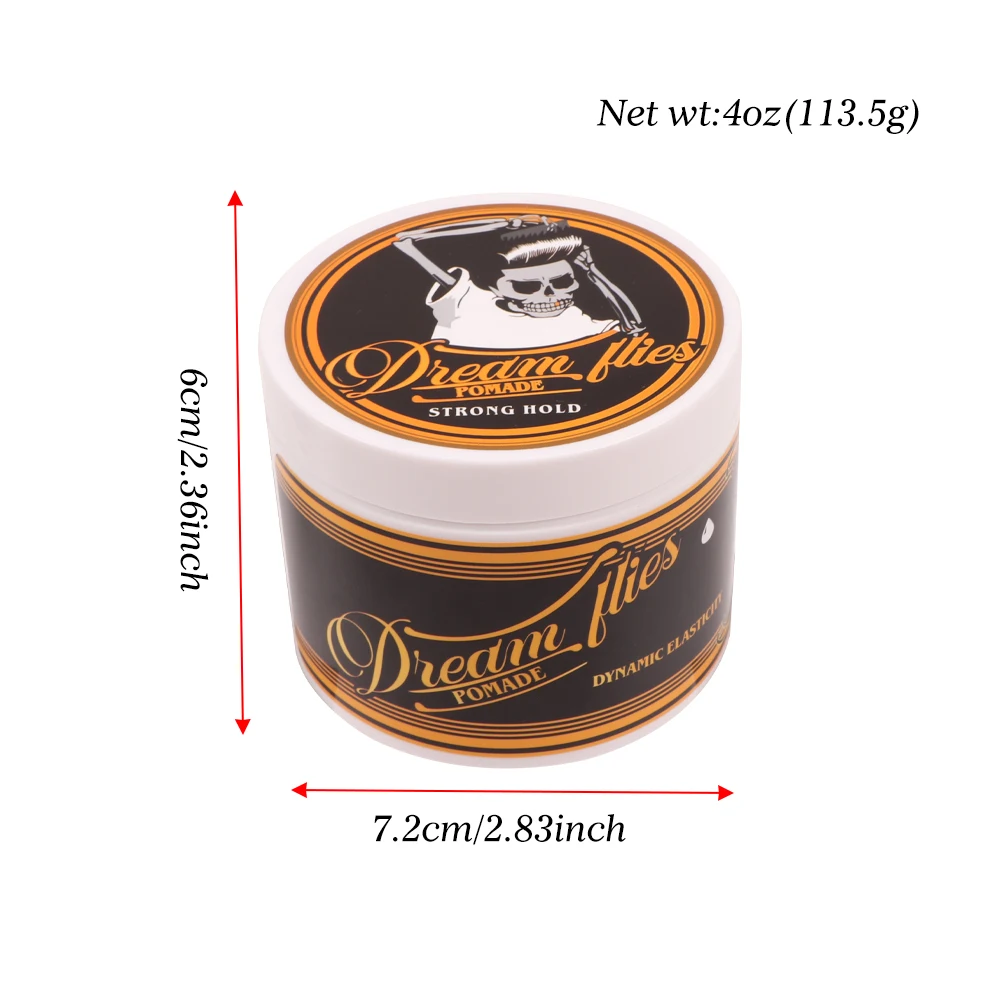 113G เจลจัดแต่งทรงผมช่างทําผมจัดแต่งทรงผมผม Pomade ตัดผม Restoring Ointment ผู้ชาย Hairstylist เจลวิกผม Hairdressing อุปกรณ์