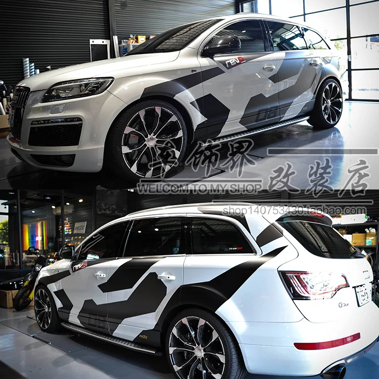 car sticker FOR Audi Q3 Q5 Q7 modified custom sports racing Vinyl Decals Accessories