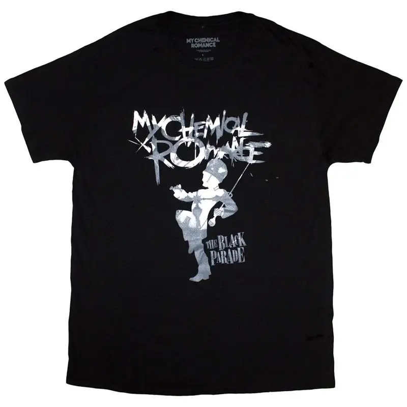 My Chemical Romance Unisex T-Shirt: Clock Logo (Black) (Medium)
