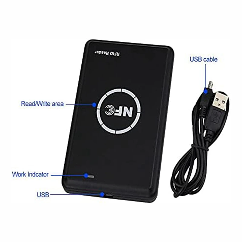 스마트 액세스 제어 카드 복사기, RFID 리더 라이터, 125Khz 카드 복사기, NFC 태그