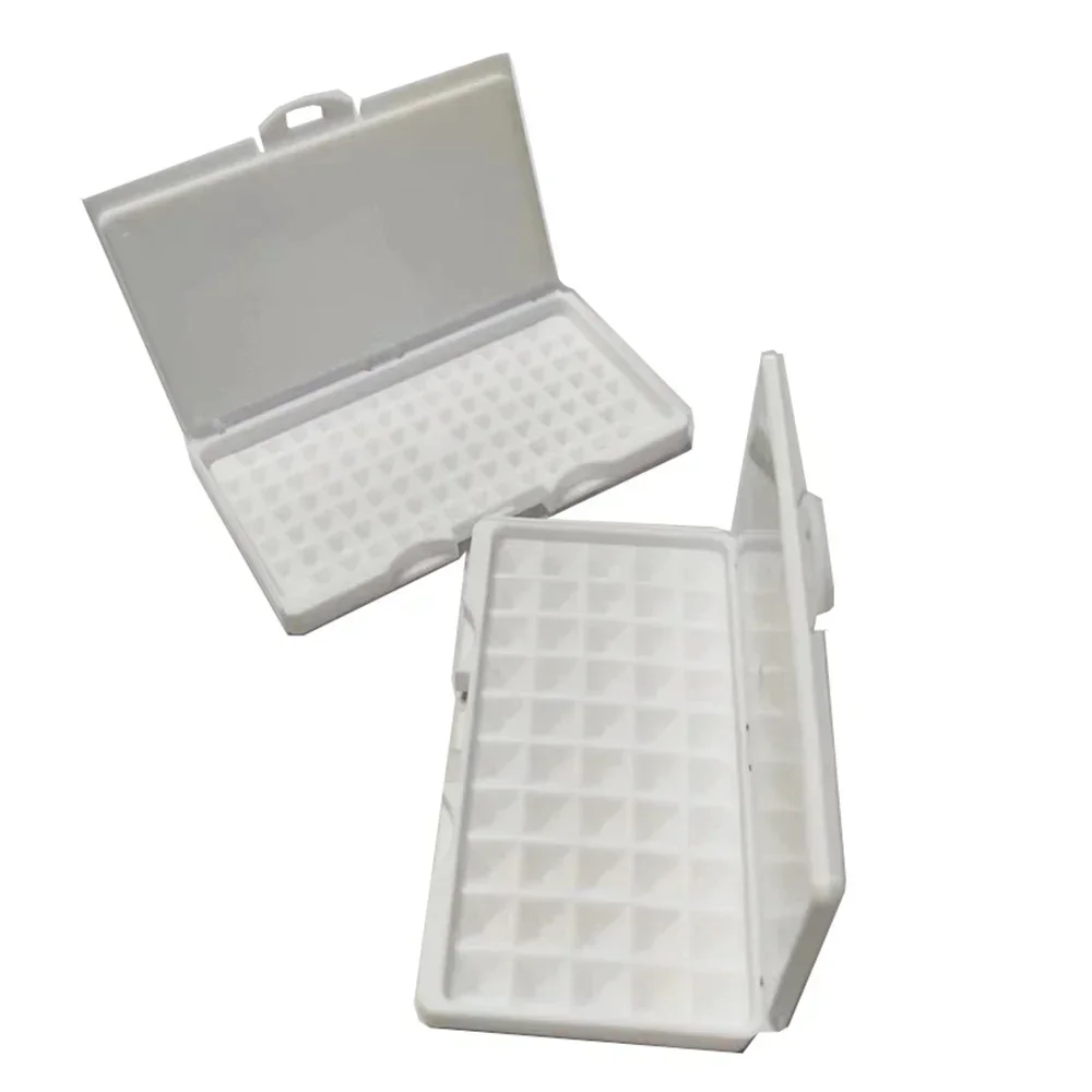 Sale 100 Grids 3-7mm Diamond Jewelry Storage Box 50 Grids 7-10mm Gems Organizer Case Stone Display Packaging Holder Cover Tray