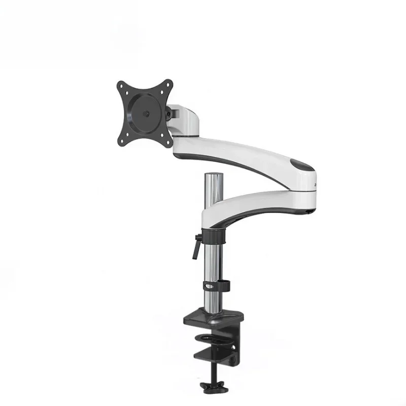Monitor bracket desktop double-section telescopic, aluminum alloy 8kg lift and rotation industrial FE112C height increase
