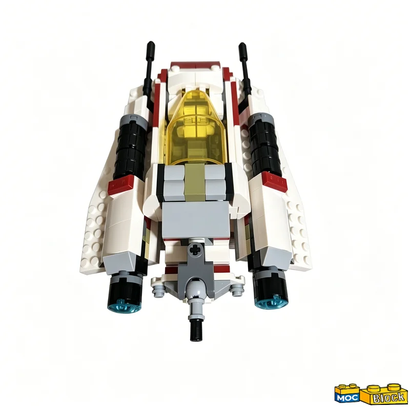 NEW 247PCS T-47 Sports Snowspeeder Modify 75432 Alt Custom Building Blocks DIY Assembly Educational Toy For Boys Birthday Gifts