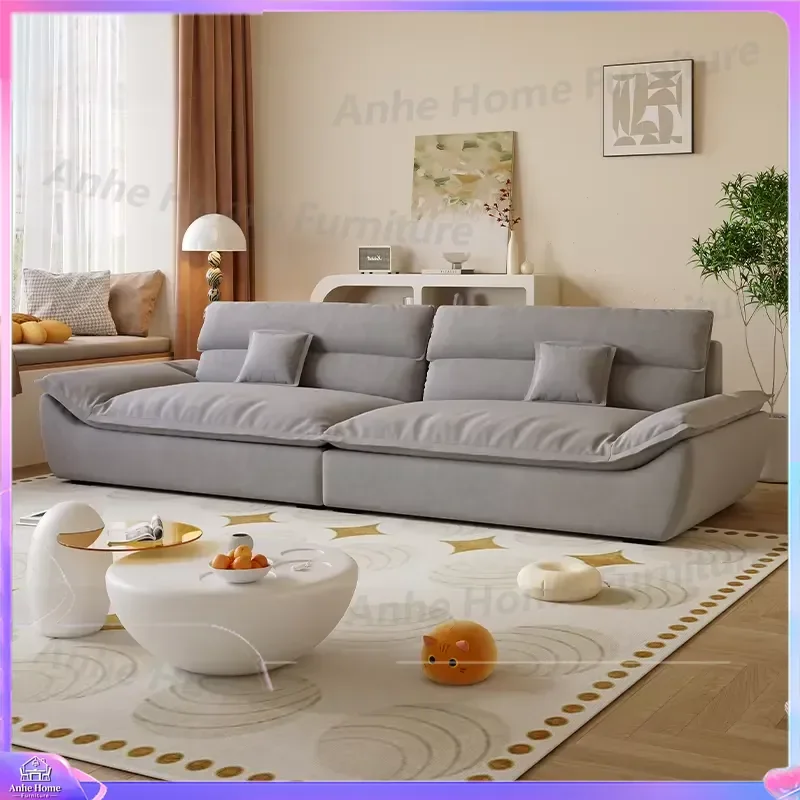 Modern Nordic Minimalist Living Room Sofa American Style Accent Armchair Lazy Home Furniture Design for Room Decor