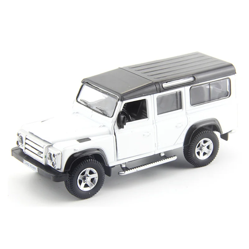 Scale 1/36 Car Model Replica Miniature Land Rover Defender Alloy Diecast Collection Toys Xmas Gift Office Home Decoration