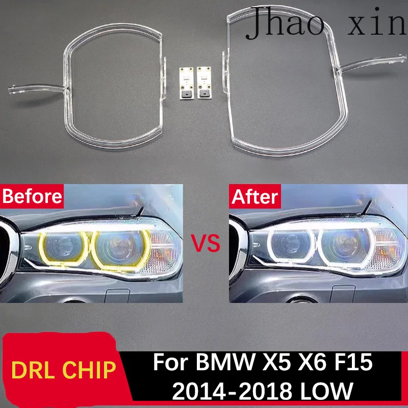 

DRL Lamp Circuit Board for BMW X5 X6 F15 White Light Angel Eye 2014-2018 LOW Car Daytime Light DRL CHIP Lamp Tube Ballast Module