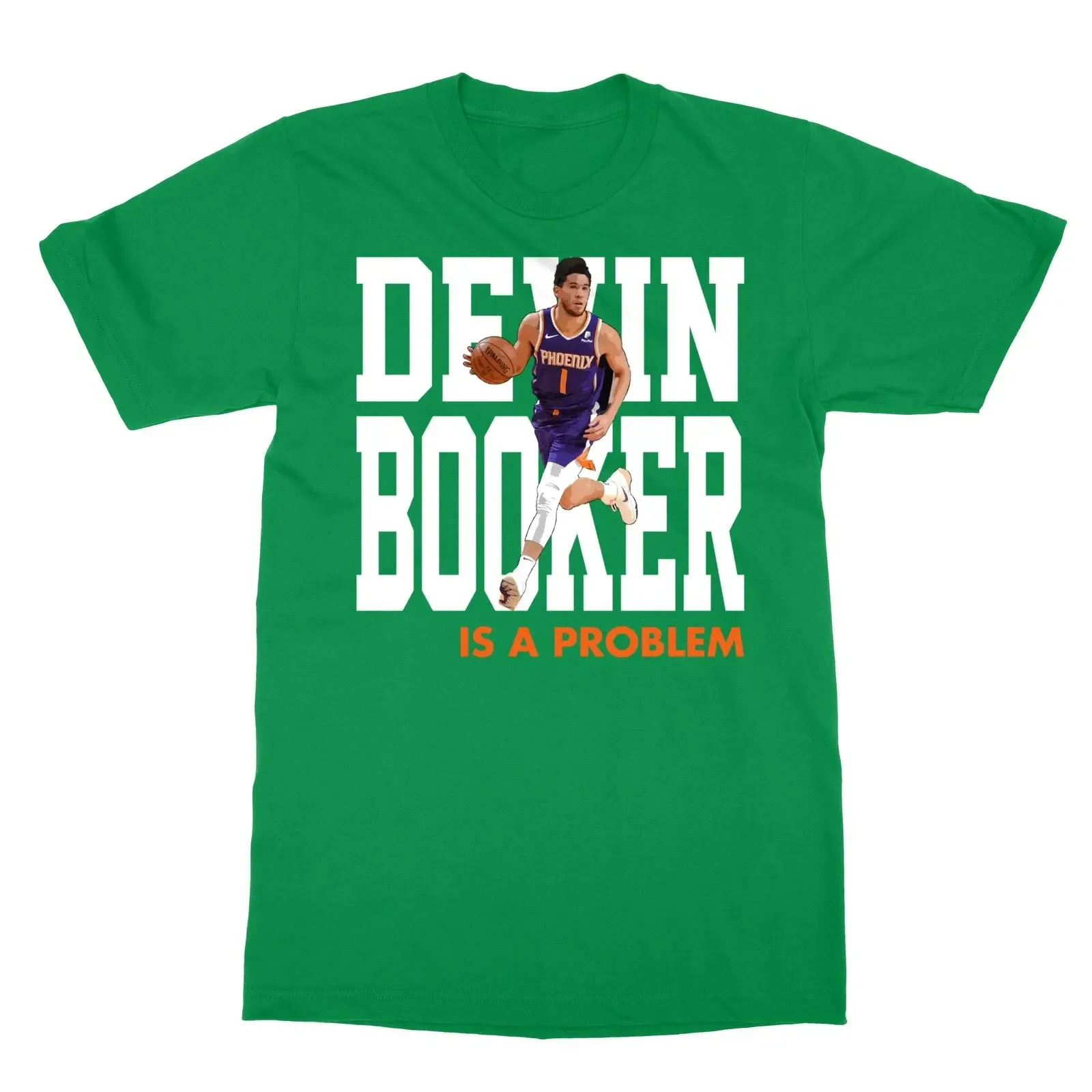 Devin Booker Is A Problem Basketball Fan Men''s T-Shirt