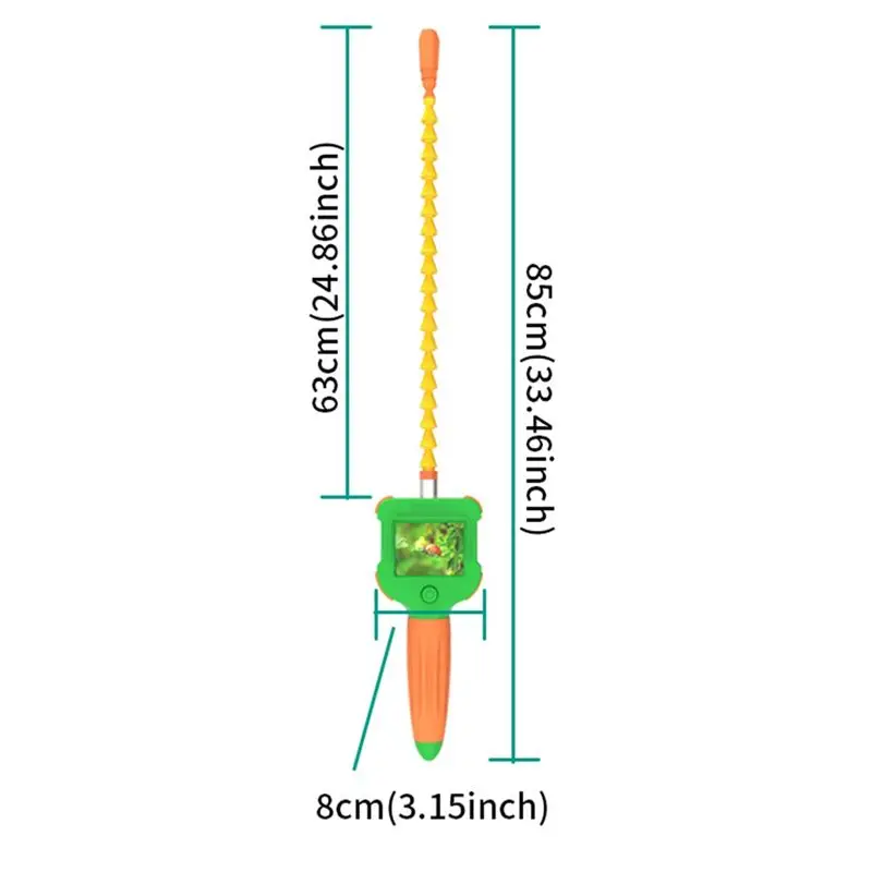 กล้อง BEDW สำหรับเด็กเพื่อการศึกษา STEM พร้อมไฟ LED สำหรับสังเกตการณ์ชีวิตใต้น้ำ ของเล่นกลางแจ้งสำหรับเด็กชายและเด็กหญิง ของขวัญวันเกิด