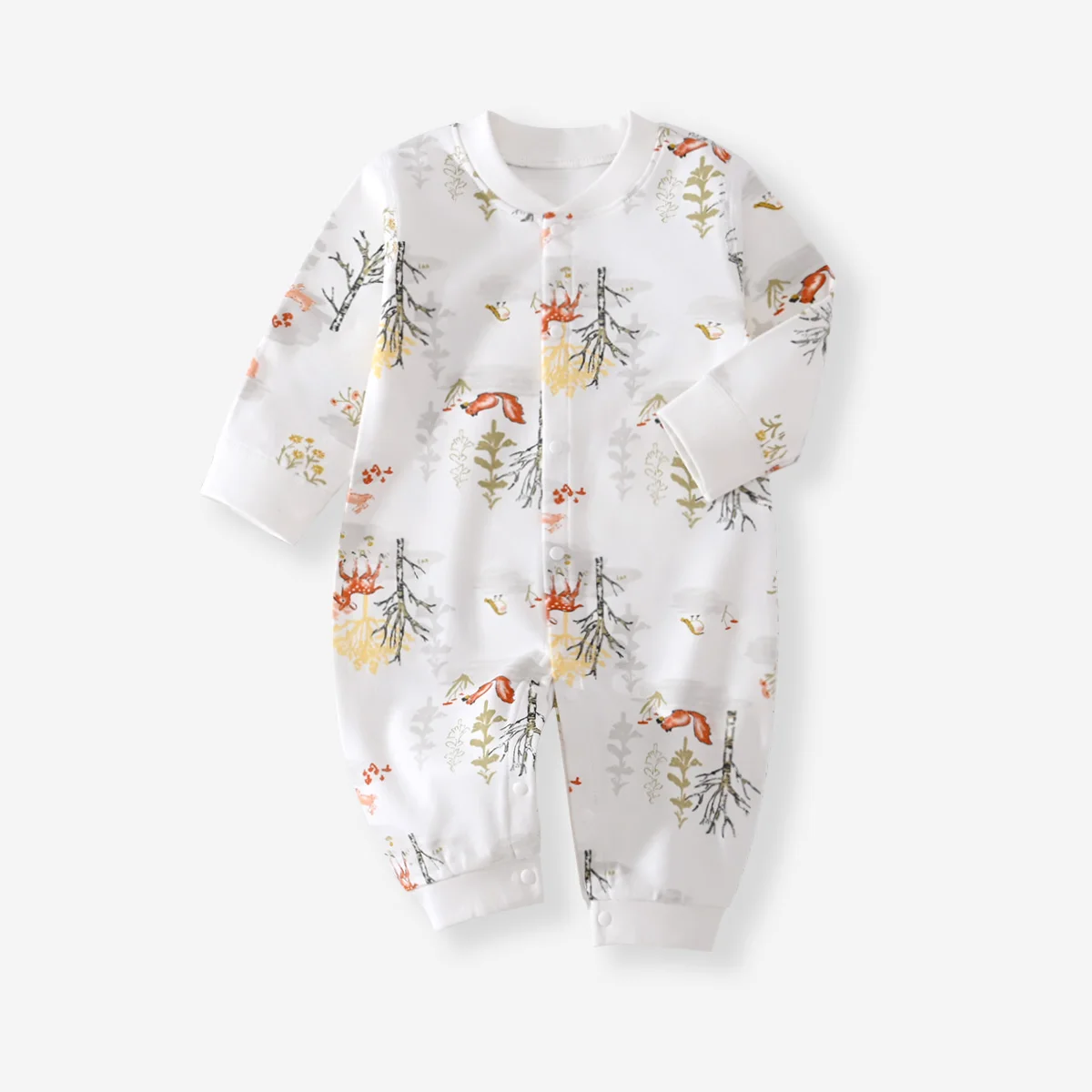 Newborn Jumpsuit  A Class Cotton Clothes Boys Girls Thin Section Spring and Summer Baby Romper Babe Pajamas 1-3-6-9-12M