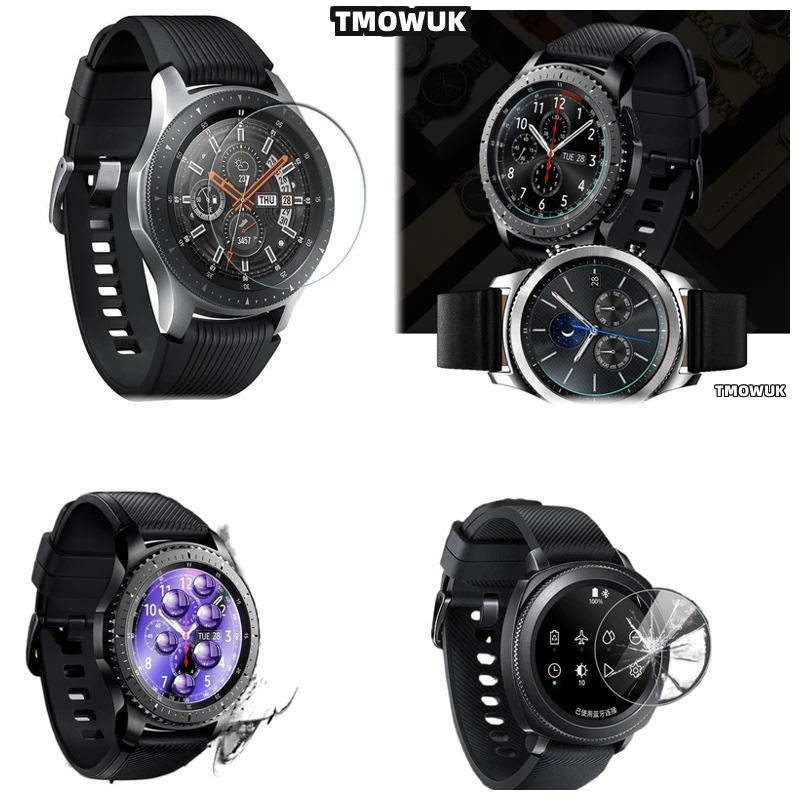 

HD Anti - Scratch Screen Protector Film For Samsung Gear Sport Gear 2 3 4 zero Tempered Glass 9H Hardness Smart Watch