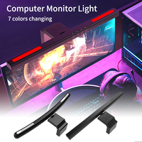 40cm Hanging PC Screen Lights LED Desk Lamp for Work Study Curved Screen Monitor Light Internet Bar Gaming Room Atmosphere Light