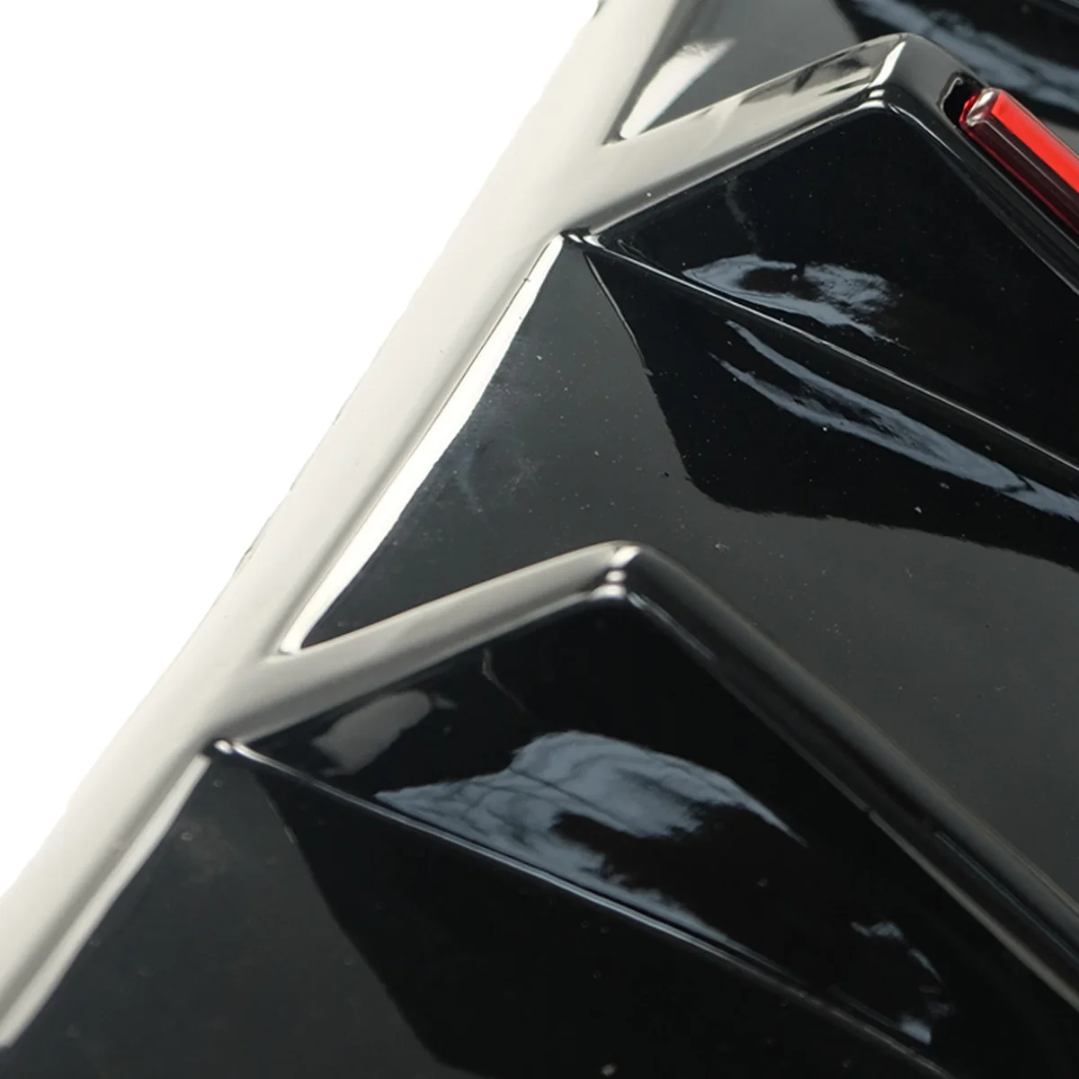 For Lexus IS250 IS300 IS350 2006-2012 Rear Bumper Diffuser With Light Car Accessories Spoiler Splitter Diffuser Body Kit