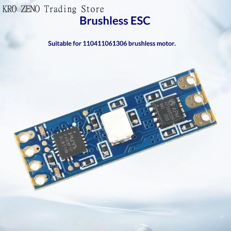1PCS PCB 2S-3S DC 5V-16V 8A Mini RC Model Brushless ESC PWM Motor Driver ESC Board DL03 Micro Brushless ESC Controller