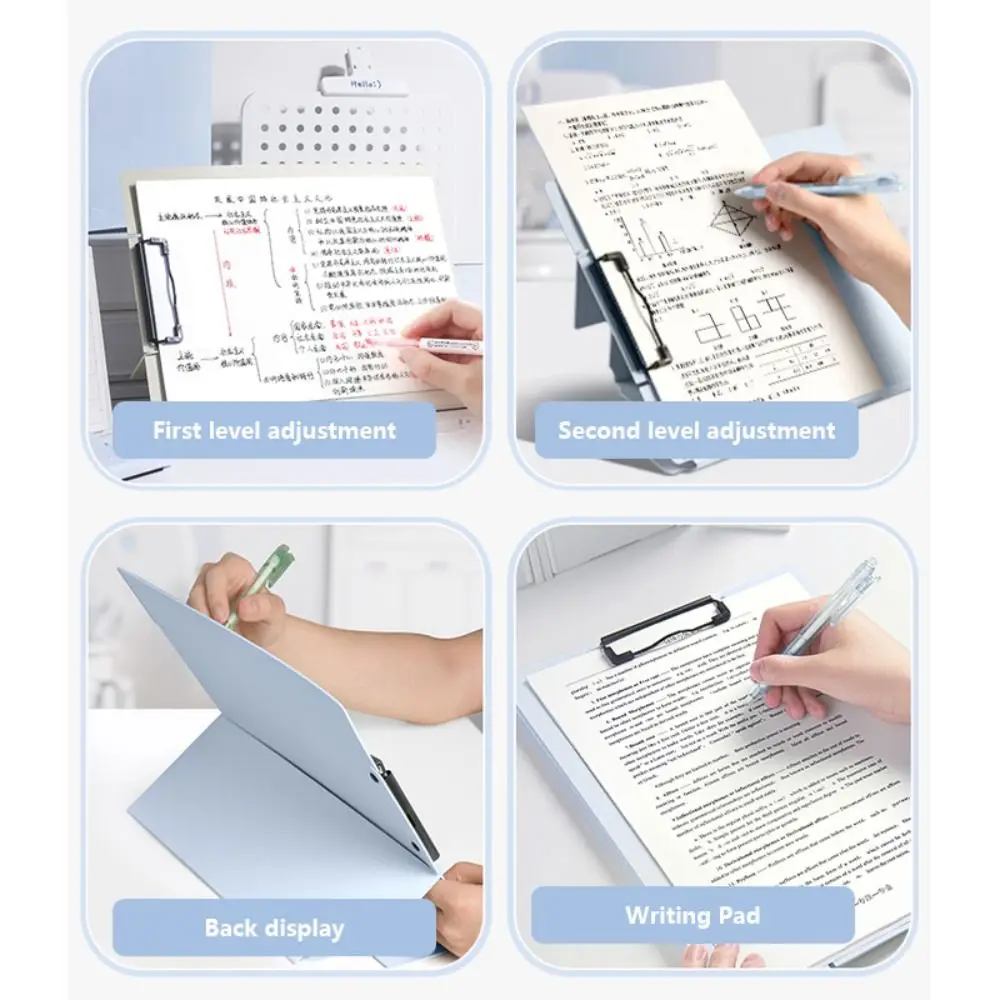 High Quality Dual-use Verhical Plale Clamp Verhical Multifunction Clipboard Memo Clip Board Stationery