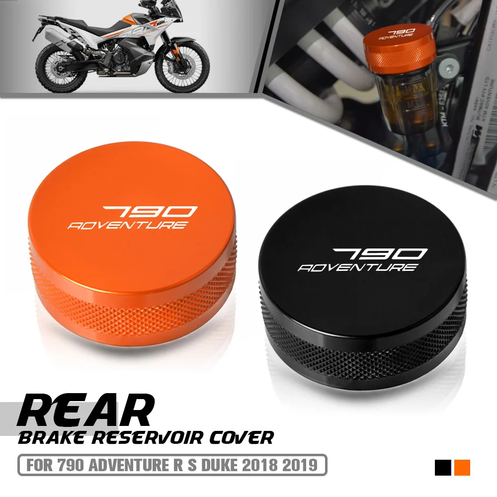 

FOR 790 Adventure R S DUKE 2018 2019 Accessories Radiator Water Tank Pipe Cap Covers Motorcycle Aluminum 790DUKE 790ADV 2019