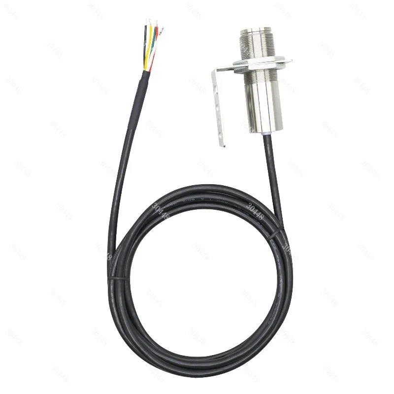 Stainless Steel Housing Infrared Temperature Sensor with Mounting Bracket Non-Contact Temperature Measurement Probe