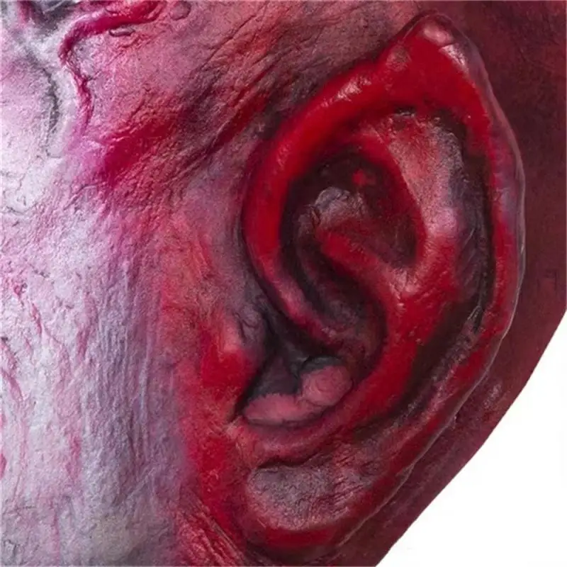 Maska Bezpieczna w użyciu Łatwe w noszeniu Maski na Halloween Dobra jakość wykonania Lateksowa powtarzalna maska z dzwonkiem 240g Maska klauna Bezpieczna i trwała