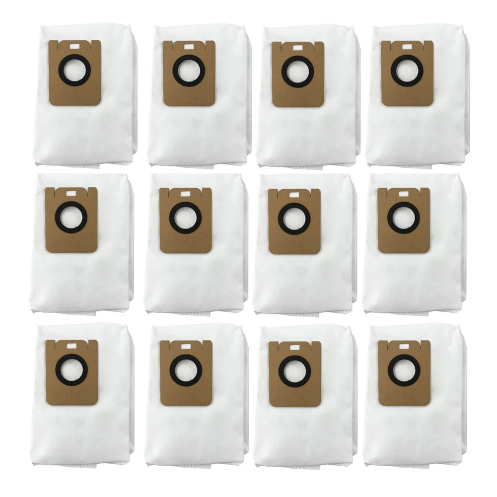 

12Pcs Dust Bags for Xiaomi Dreame Bot D10 Plus RLS3D Vacuum Cleaner Garbage Dust Bag Replacement Spare Parts