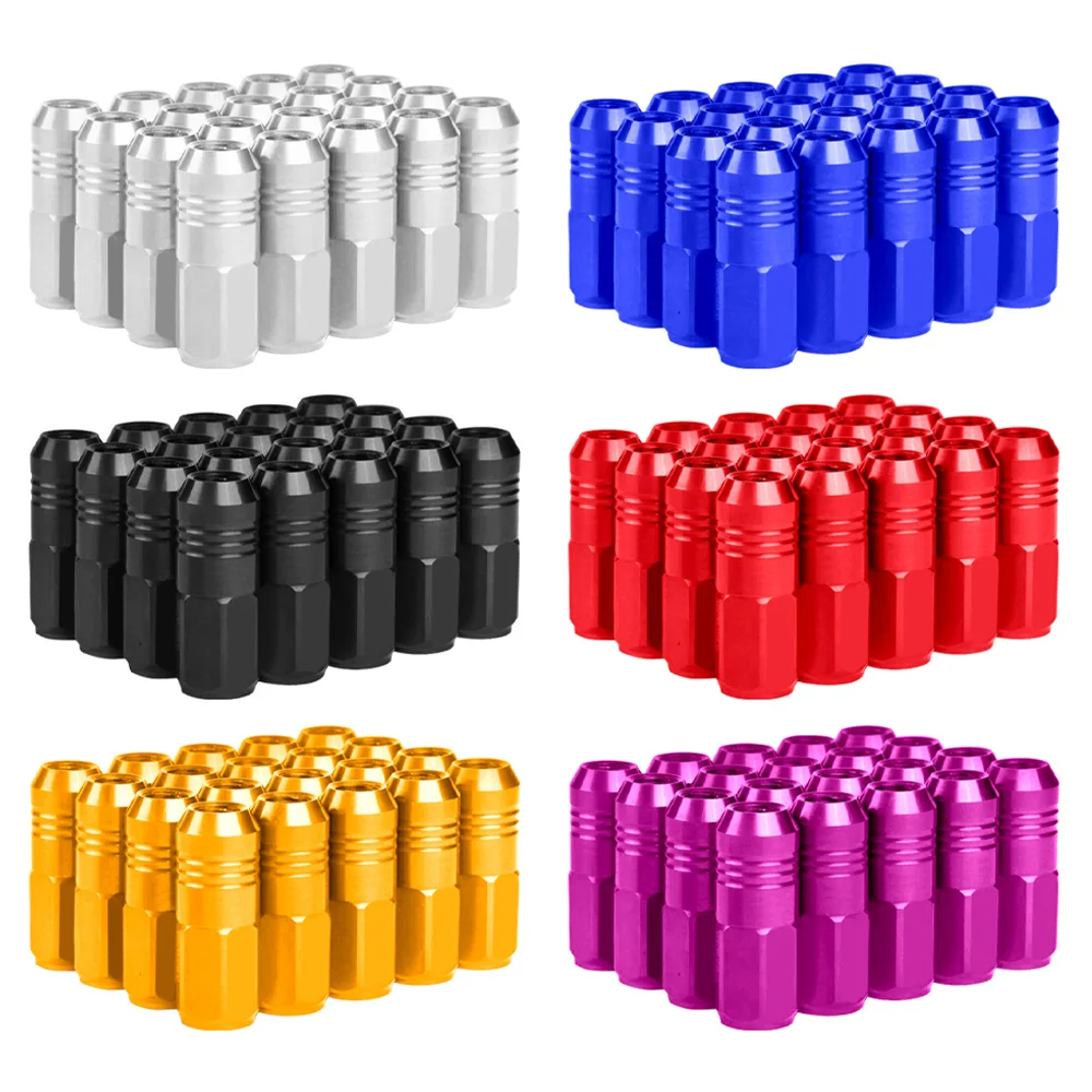 

Universal 20PCS Aluminum Racing Lug Nuts - M12x1.25/1.5 Extended Wheel Screws for Nissan, Honda, Suzuki