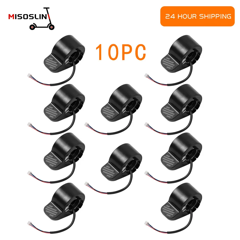 10pcs Finger Throttle Brake Kit For Ninebot ES1 ES2 ES3 ES4 Electric Scooter Durable Accelerator Throttle Button Repairs Parts