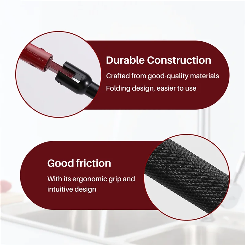 

AA01-Multi-Function Socket Wrench Plumber Hand Tool Faucet Repair Plumber Faucet Repair Tools Nut Sink Wrench Repair Tool