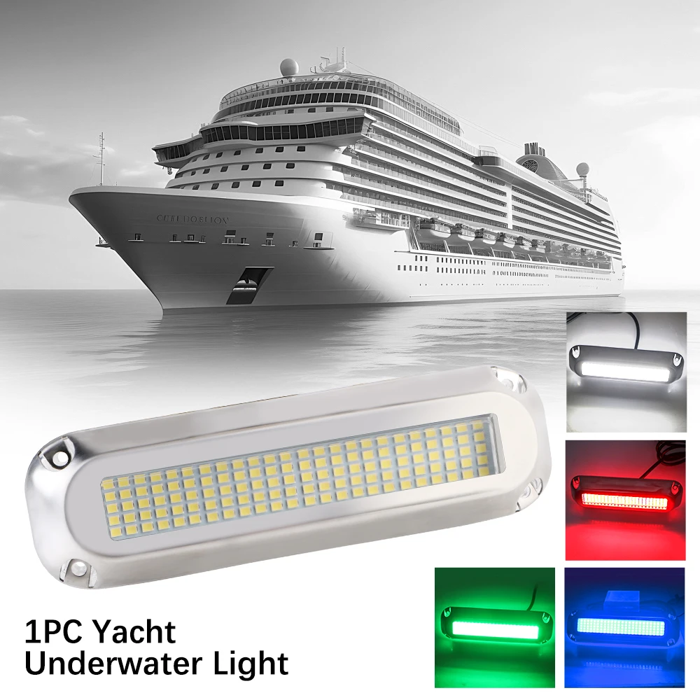 Universal Boat Transom Light For Marine Ship Yacht Blue/Green/White/Red