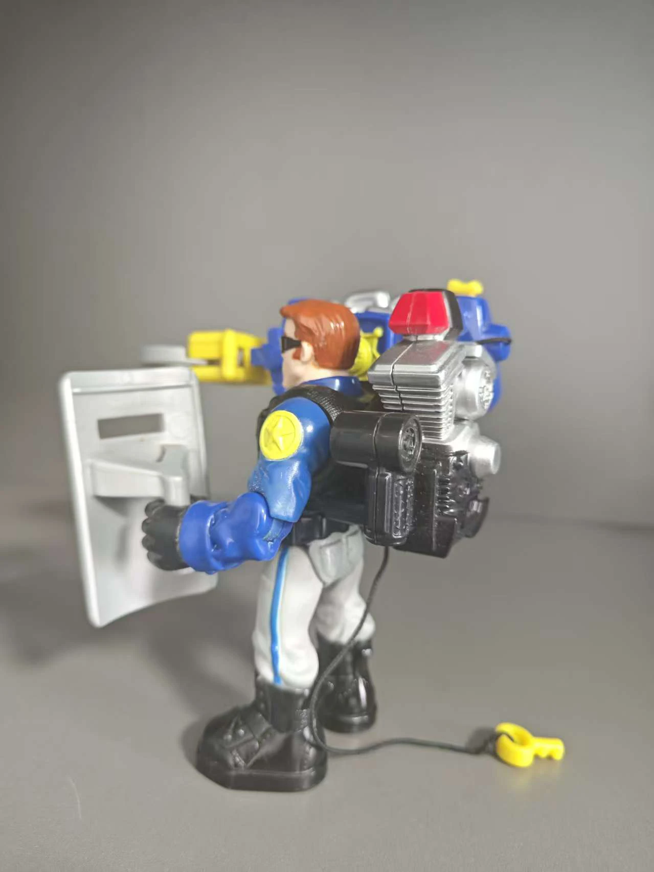 Rescue Heroes Captain Cuffs Action Figure Police Officer 2010 Vintage  Toys for Kids Gift