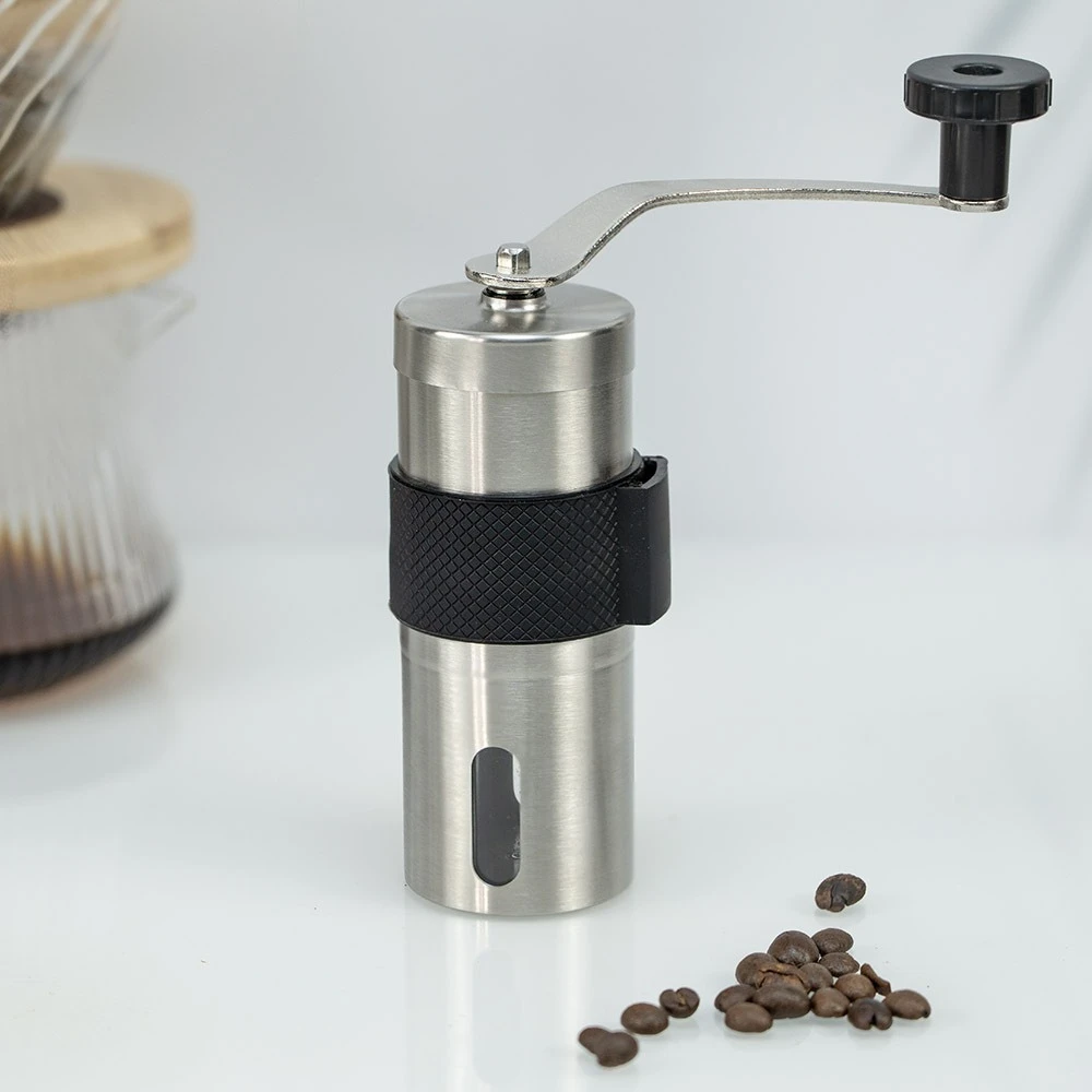 

Manual Coffee Grinder Portable Coffee Bean Grinders Mini Stainless Steel Easy Hand Handmade Mill Kitchen Accessories Tool
