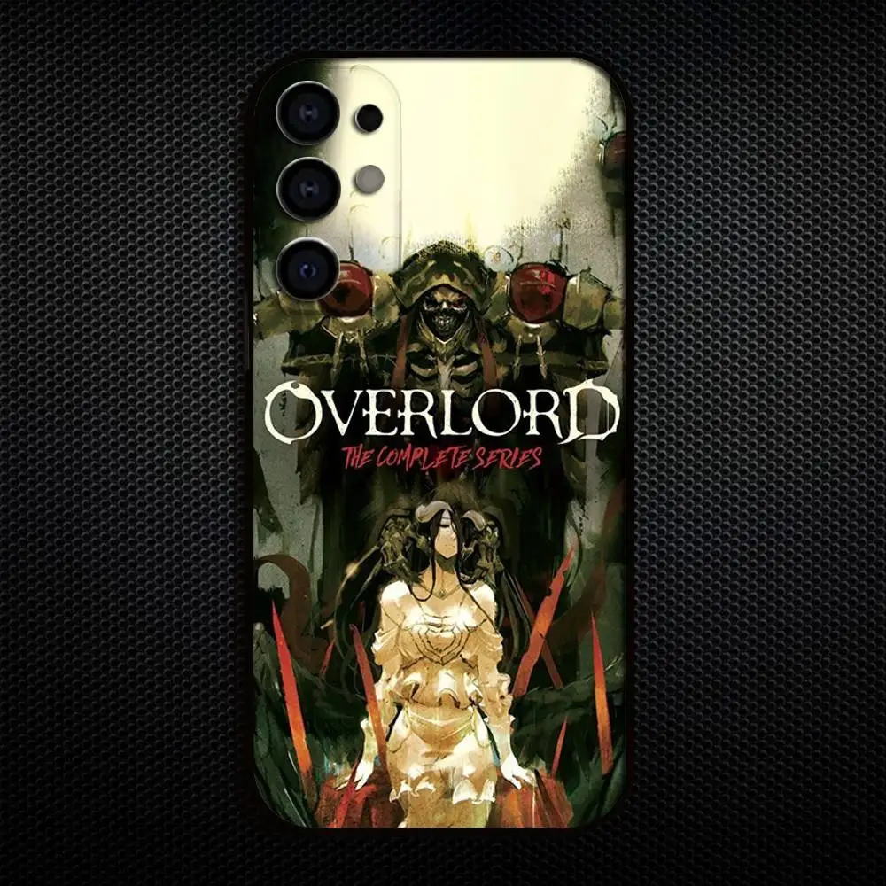 T-De O-Overlord Telefoon Case Voor Samsung S25,S24,S21,S22,S23,S30,Ultra,S20,Plus,Fe,Lite,Note,10,9,5G Zwarte Cover