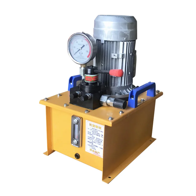 

700 Bar 380V/220v 1.5 Kw 2.2kw 3kw 4 Way 3 Positions Valve Hydraulic Pump Oil Pump Station Pump Hydraulic Oil