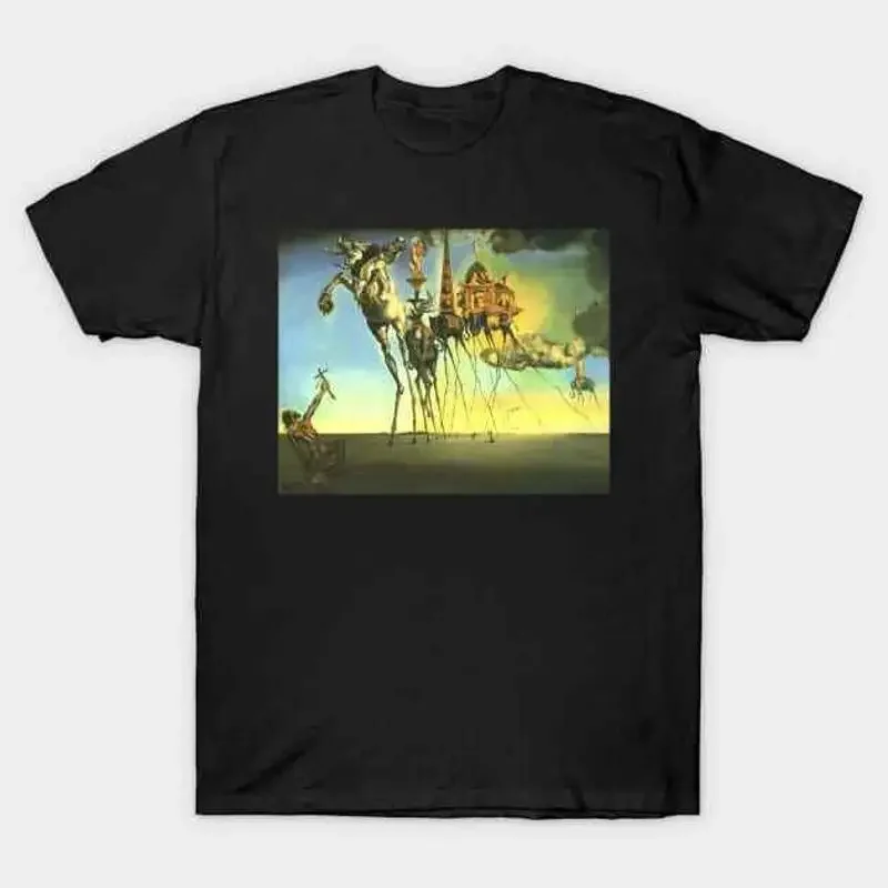 Gemälde „Die Versuchung des Heiligen Antonius“ von Salvador Dali T-Shirt S 5XL Schneller Versand