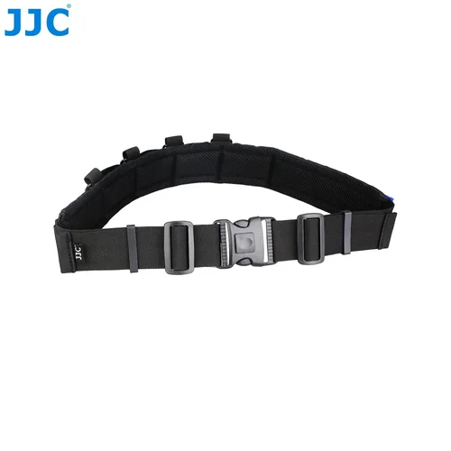 Imagen 2 del producto JJC-cinturón ajustable multifunción para fotografía al aire libre, con anillos en D para colgar trípode, bolsa para cámara, bolsa para lente