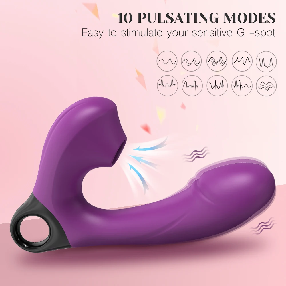 Vagina G-Spot Vibrator Clit Sucker Vibrator for Women Clitoris Stimulator Female Masturabtor Adult Goods Sex Toy for Women image 3