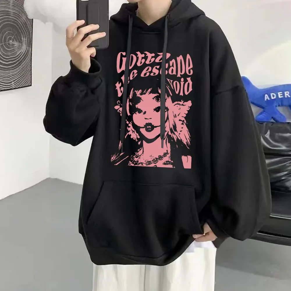 Melanie Martinez Portals Print Hoodie Men Women Harajuku Fashion Hip Hop Loose Hoodies Y2K Clothes Streetwear Hipster Sweatshirt