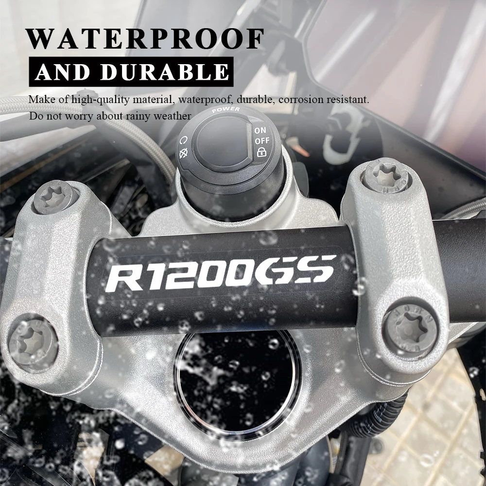 BMW R1200GS LC R1200 GS ADV R 1200 GS 트리플 블랙 2017 2018 2019 오토바이 핸들바 데칼 스티커 액세서리