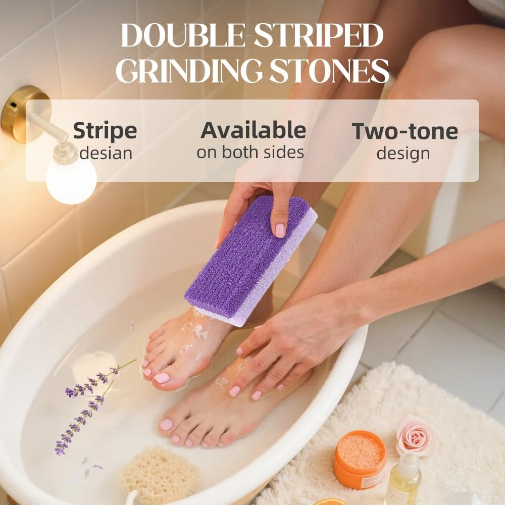 1-10PCS Foot Pumice Stone Foot File Callus Dead Skin Remover Foot Heel Scrubber Smooth Feet In Seconds Pedicure Exfoliator Tool