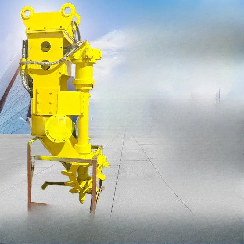 Side mud pump Double mixing channel dredging cement mortar treatment pump Side mud pump