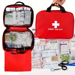 Portable Emergency Medical First Aid Bag Kit For Household Outdoor Travel Camping Equipment Medicine Survival