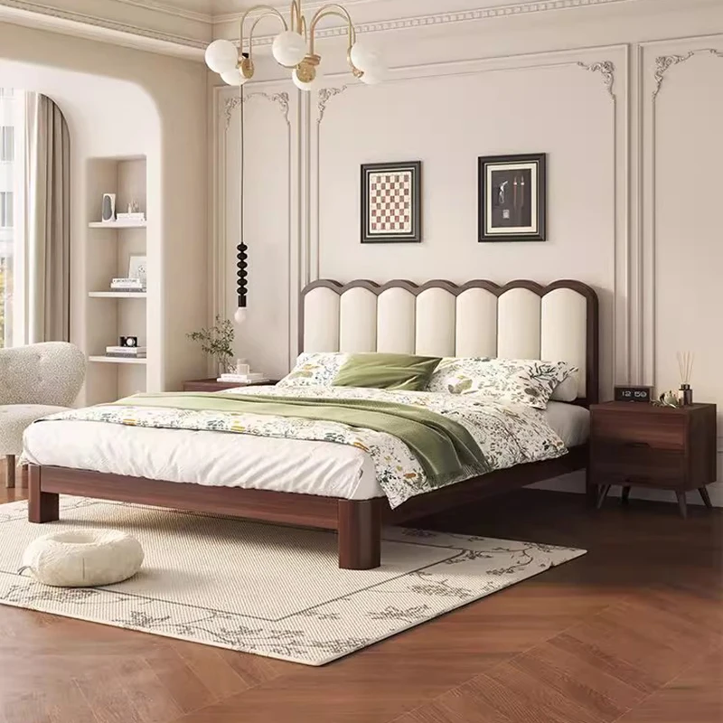 Personalizable Letto king size moderno per bambini Divano doppio Testiere Letto Europeo japonés salvaspazio Muebles