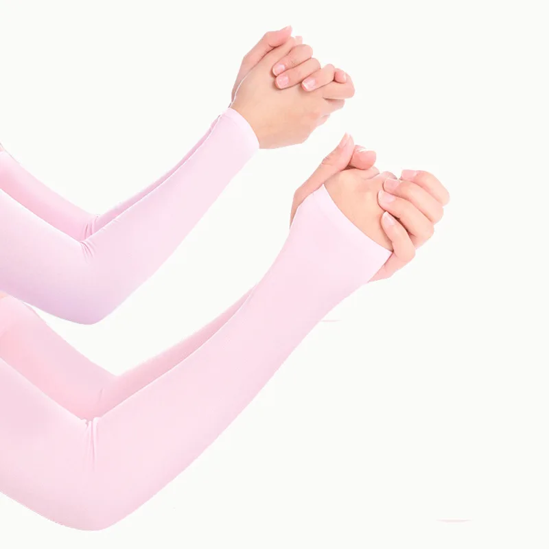 Unisex Ice Silk Cycling Sleeve Summer Uv Arm Sleeves Man Oddychający rękaw przeciwsłoneczny Outdoor Sun UV Protection Sportowe ocieplacze na ręce