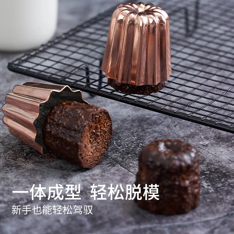 Copper mold dessert mousse pudding cup mold