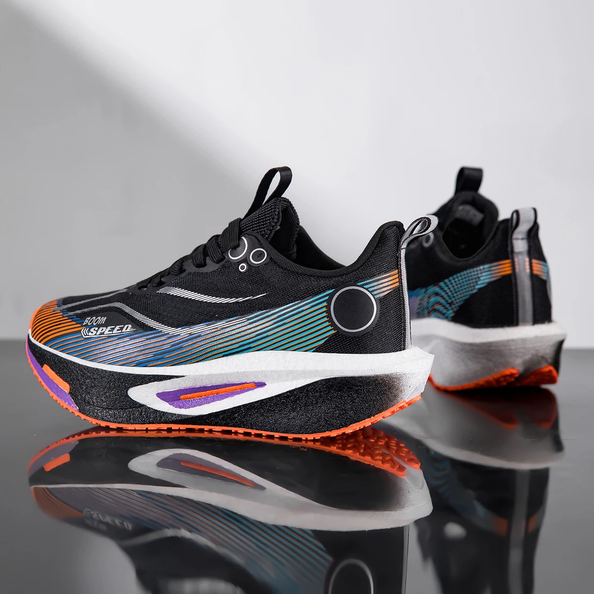 Carbon Plate Running Shoes Men Women Professional Marathon Racing Sneakers Breathable Lightweight Road running Training Shoes