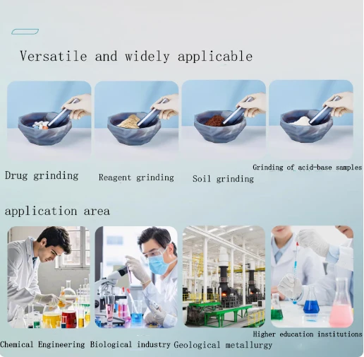 Premium A-Grade Natural Agate Mortar and Pestle 1-Year Warranty for Laboratory Testing Use