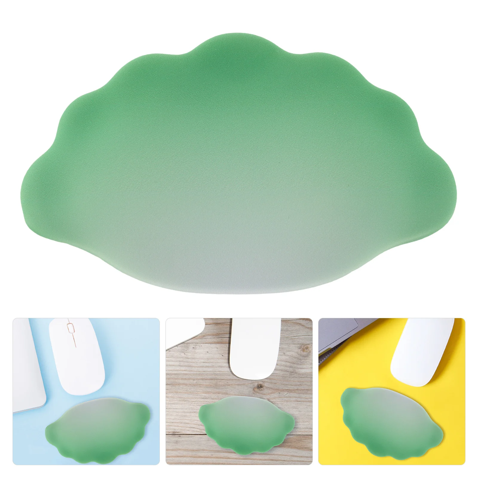 

Cute Silicone Dumpling Wrist Pad Ergonomic Hand Rest Cushion Non-Slip Comfortable Typing Gaming Office Desk Wrist Support